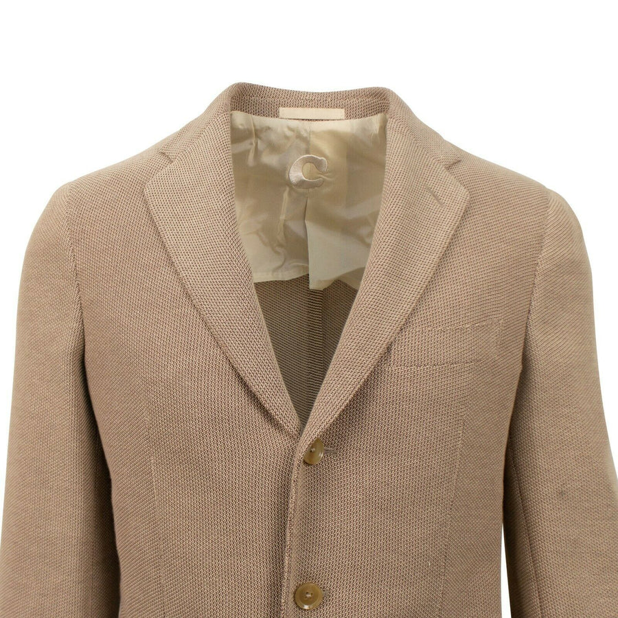 Drop 8 Cotton 3 Roll 2 Button Sport Coat - Tan