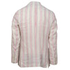 Drop 9 Striped Linen 3 Roll 2 Button Sport Coat - Beige