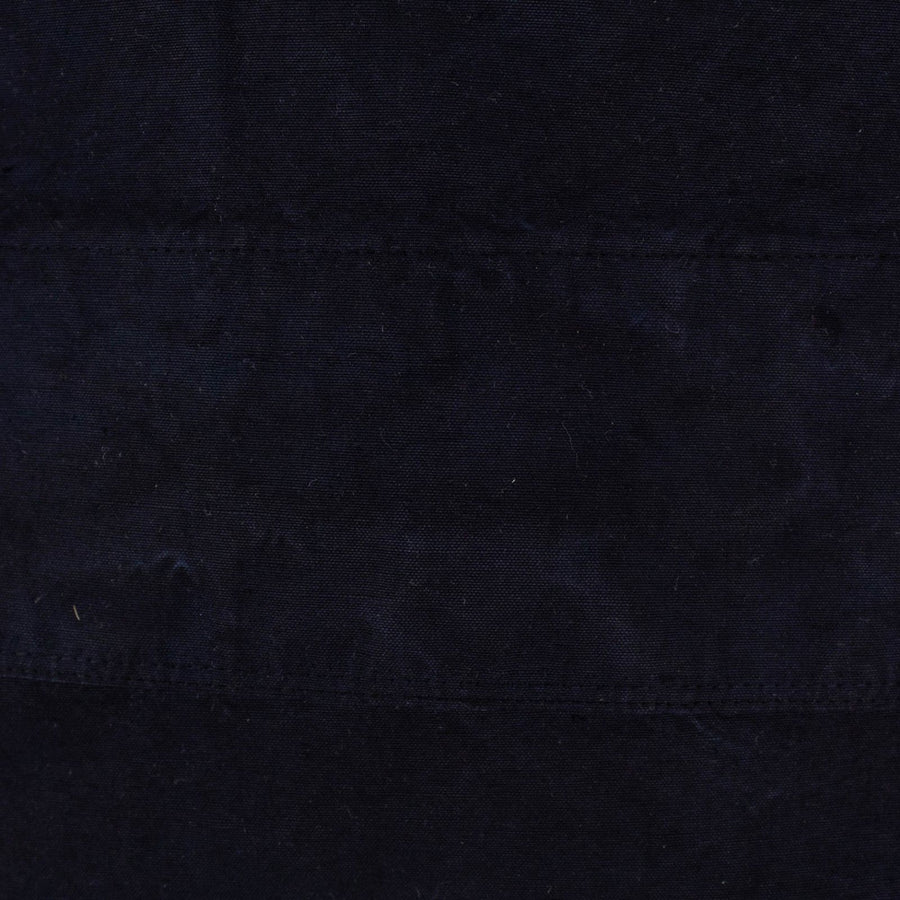 Cotton With Pockets Lined Pullover Sweater - Navy