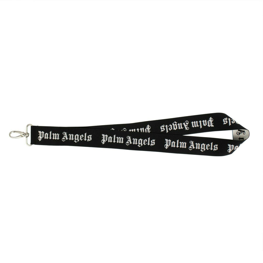Logo Embroidered Lanyard - Black
