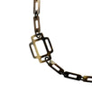 Rhythm Corne Laquee Long Necklace - Brown