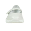 Calfskin Leather Mary Jane Sneakers Flats - White