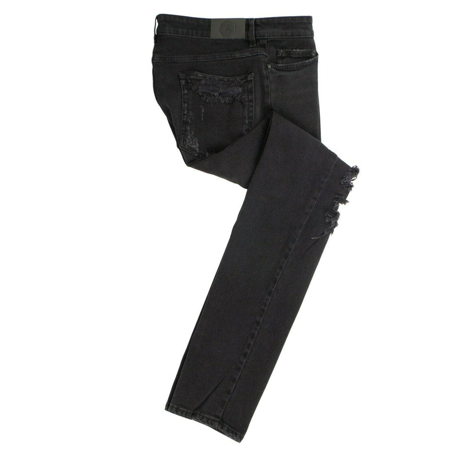 Hoss Fully Loaded WIth Rings Jeans - Black