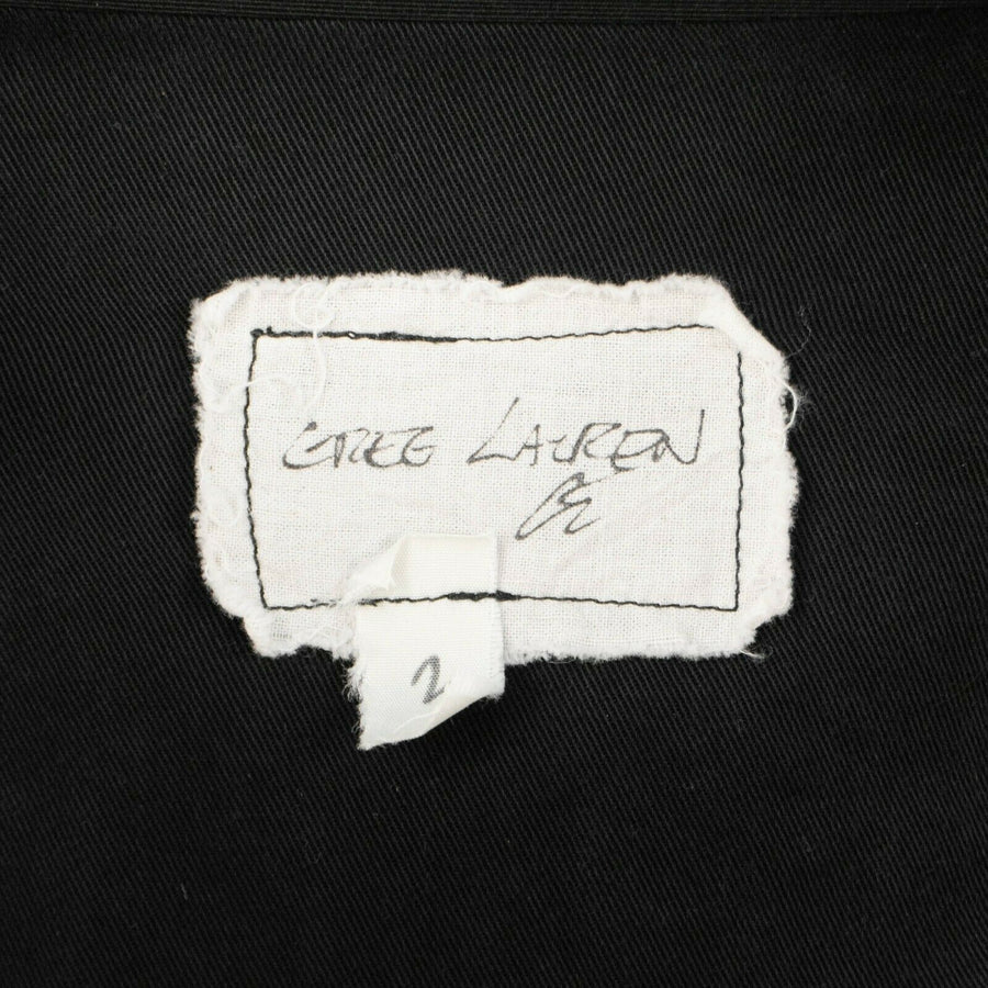 Velvet Officer Nomad Coat Jacket - Black