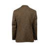 Drop 7 Tweed Wool Three Roll 2 Button Sport Coat - Brown