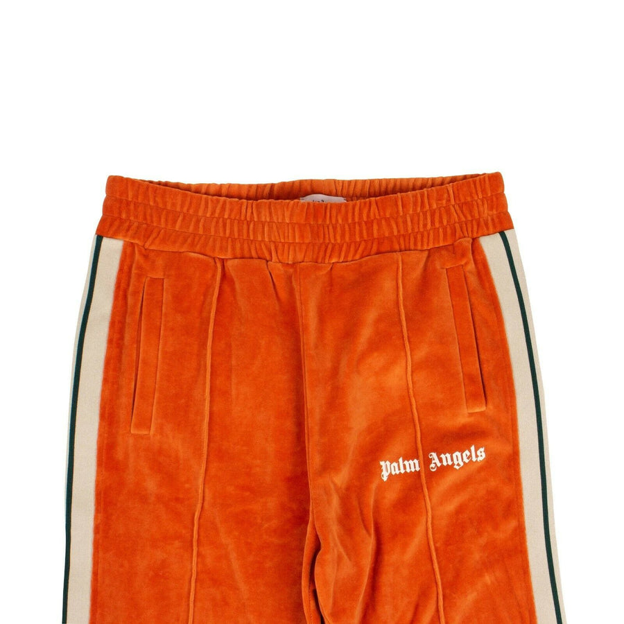 Chinille Classic Track Pants - Orange/White