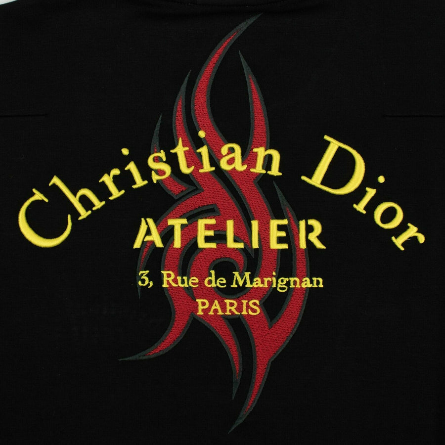 Christian Dior Atelier Crew Pullover Sweater - Black