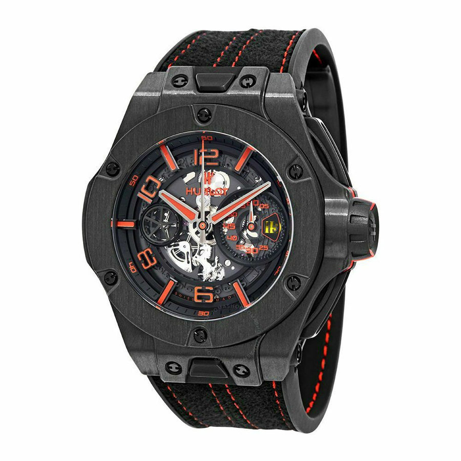 Hublot Big Bang, Unico Ferrari Carbon Chronograph 45MM Watch 402.QU.0113.WR