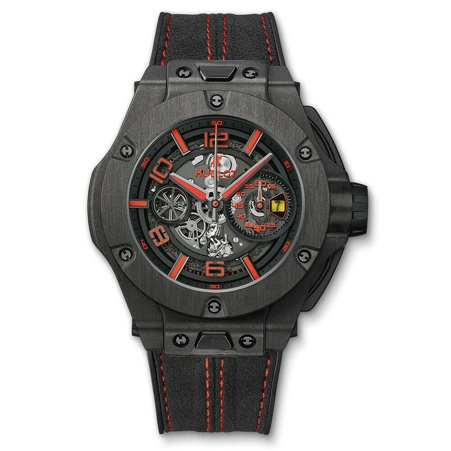 Hublot Big Bang, Unico Ferrari Carbon Chronograph 45MM Watch 402.QU.0113.WR