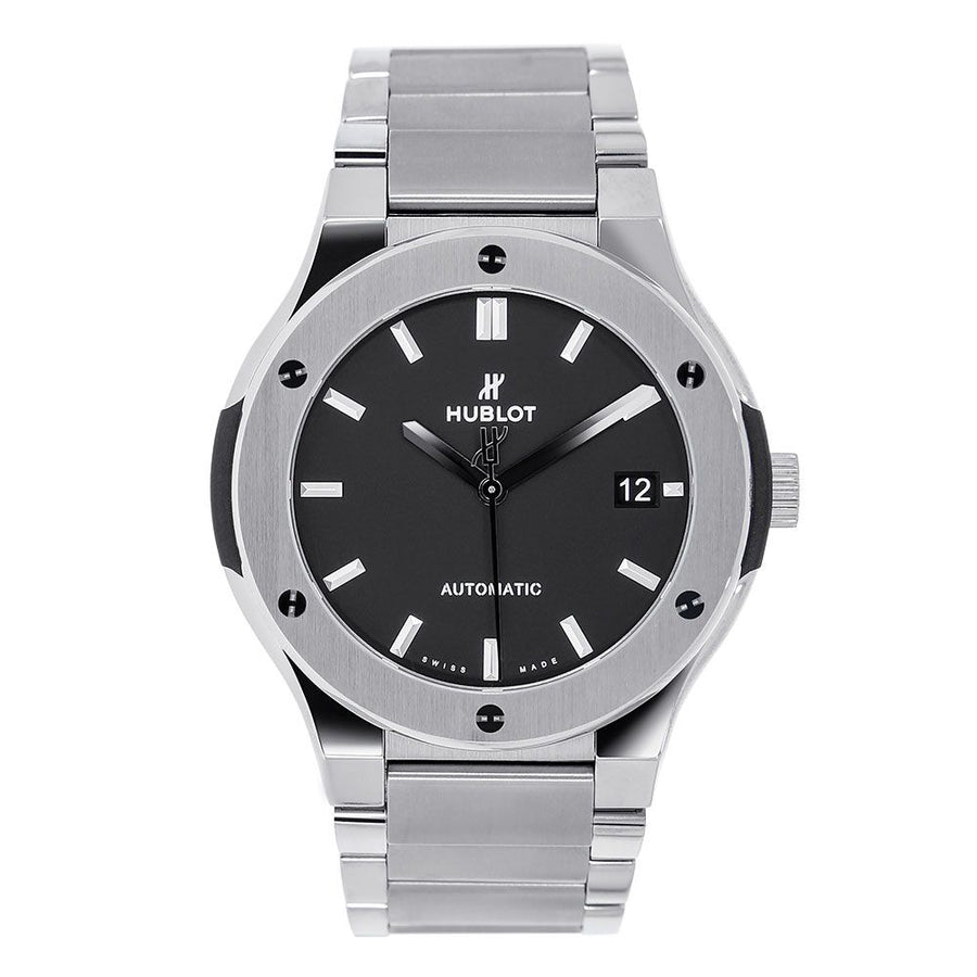 Hublot Classic Fusion Ladies, Titanium Date 33MM Watch 585.NX.1170.NX