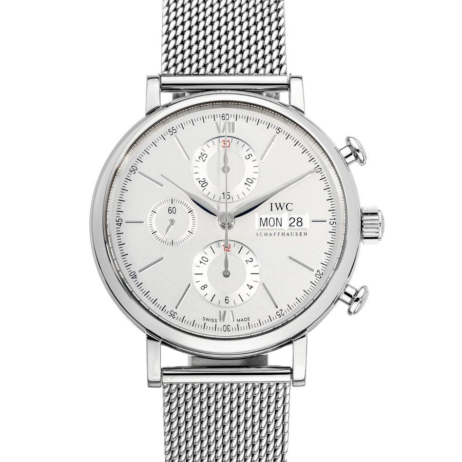 IWC Portofino, Chronograph Stainless-Steel 42mm Watch IW391009