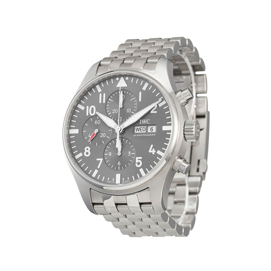 IWC Pilot Spitfire, Automatic Chronograph Grey Dial 43MM Watch IW377719