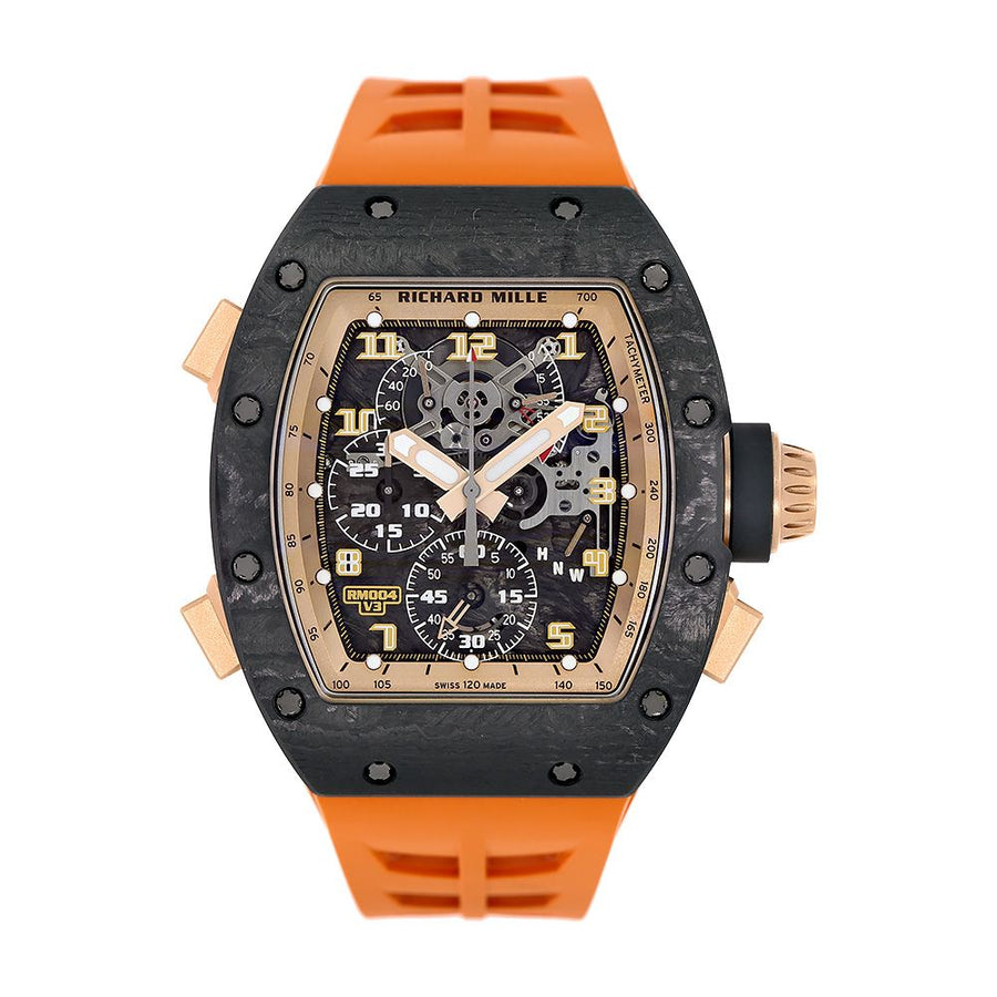 Richard Mille RM 004-V3, Asia Edition Carbon TPT Split Second 50MM Watch RM-004