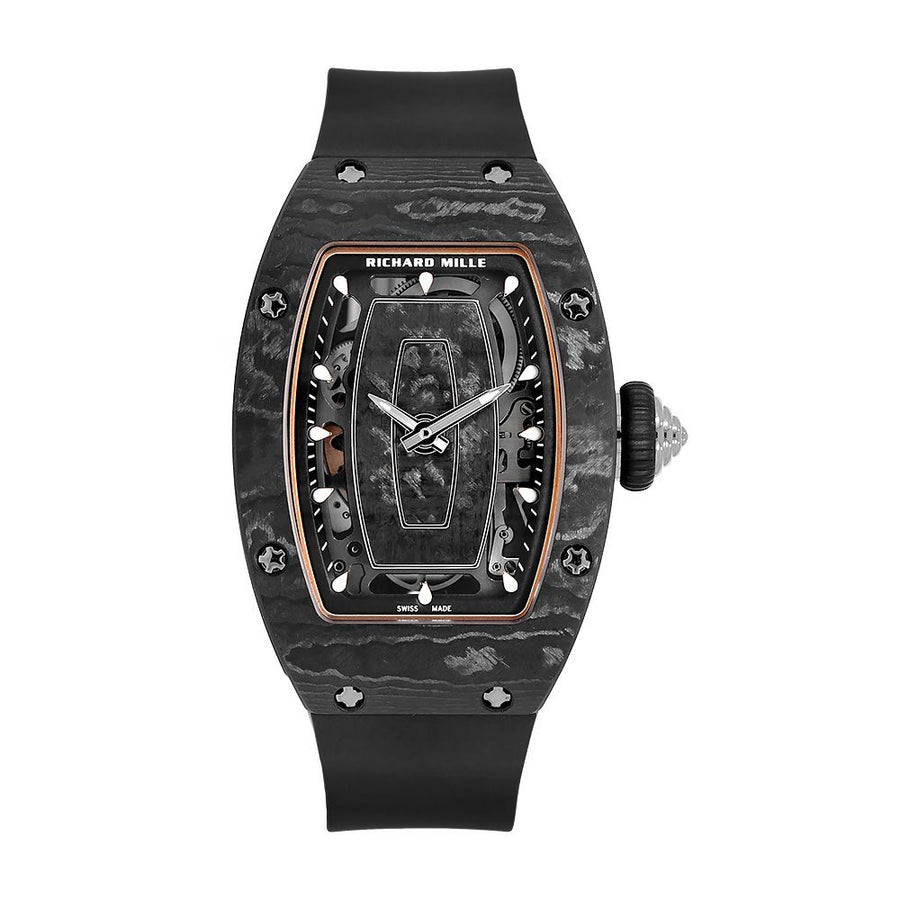 Richard Mille RM07-01, Black Carbon TPT Automatic 45MM Watch RM07-01