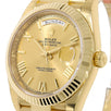 Rolex Day-Date 40, Yellow Gold Champagne Roman Dial 40MM Watch 228238