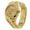Rolex Day-Date II, Yellow Gold Champagne Diamond Dial 40MM Watch 218238