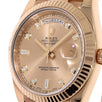 Rolex Day-Date II, Rose Gold Pink Diamond Dial 41MM Watch 218235(PRE-OWNED)
