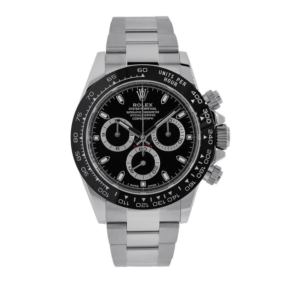 Rolex Cosmograph Daytona, Stainless-Steel Black Ceramic Dial 40MM Watch 116500LN