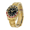 Rolex GMT-Master II, Gold Diamond Sapphire Ruby Bezel 40MM Watch 116758SARU