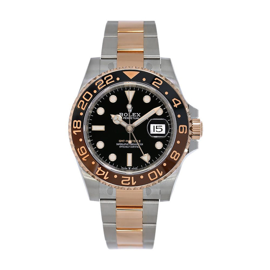 Rolex GMT Master II, Root Beer Two-Tone Steel 40MM Watch 126711CHNR