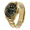 Rolex GMT Master II, Yellow Gold Black Dial 40MM Watch 116718LN(PRE-OWNED)