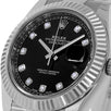 Rolex Datejust 41, Diamond Dial Stainless-Steel and White Gold 41MM Watch 126334(PRE-OWNED)