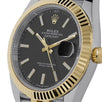 Rolex Datejust 41, Steel and Yellow Gold Black Index Dial 41MM Watch 126333