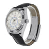Rolex Sky-Dweller, White Gold Ivory Dial Leather Strap 42MM Watch 326139(PRE-OWNED)