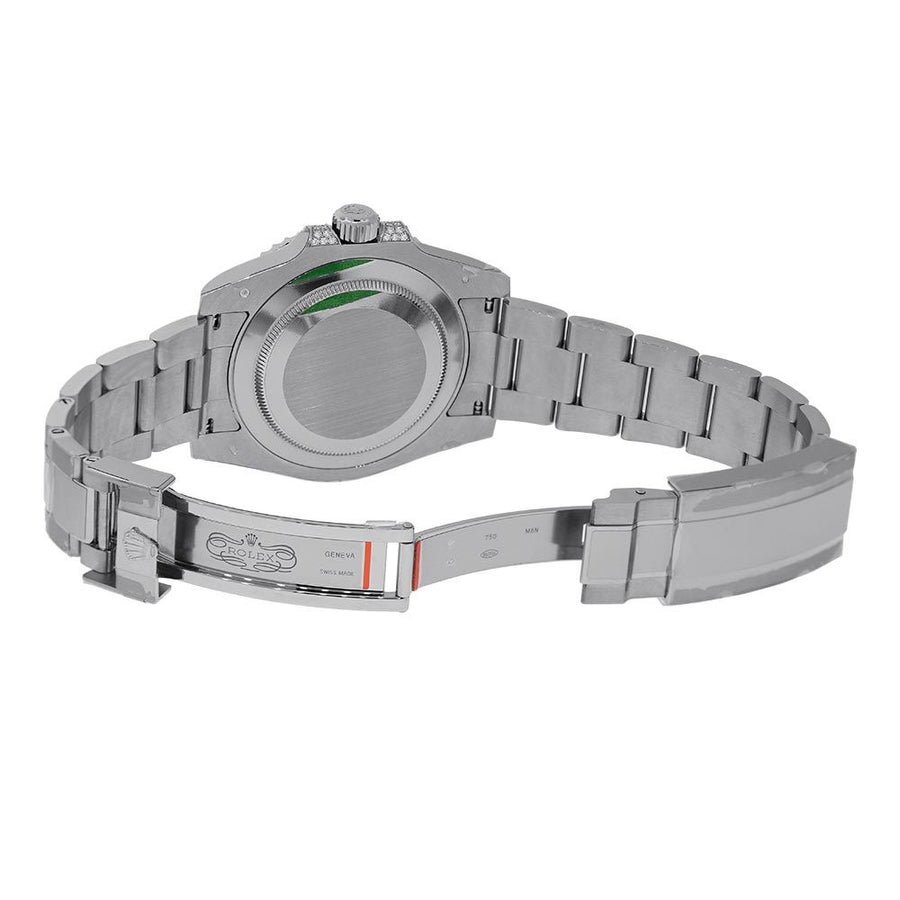 Rolex Submariner Date, White Gold Diamond Sapphire 40MM Watch 116659SABR