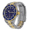 Rolex Submariner Date, Vintage Two-tone Stainless-Steel Blue Dial 40MM Watch 16613(PRE-OWNED)